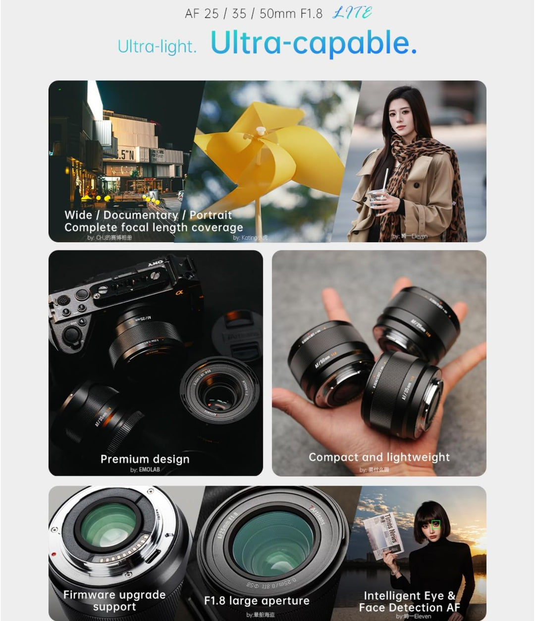 7artisans AF 25mm F1.8 für FX – kompaktes 25mm F1.8 Objektiv mit STM-AF und Metallbajonett für X-T5,