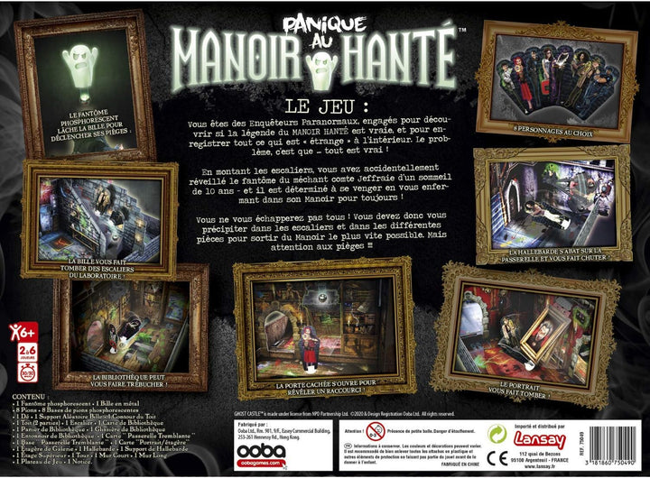 Retour AU MANOIR HANTE