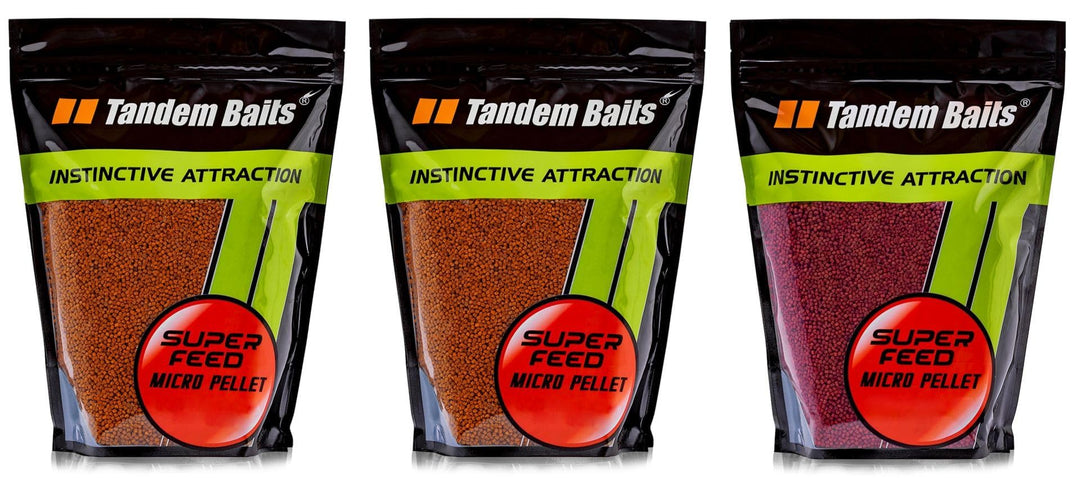 Tandem Baits Karpfen Futter Angelfutter Grundfutter Pellets Feeder SuperFeed Micro Pellet 3-er Set 2