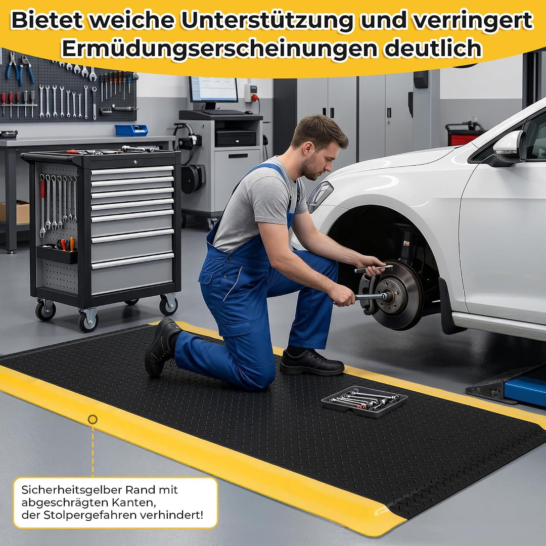 92x152cm Anti-Ermüdungsmatte Ergonomische Arbeitsplatzmatte, 92x152cm