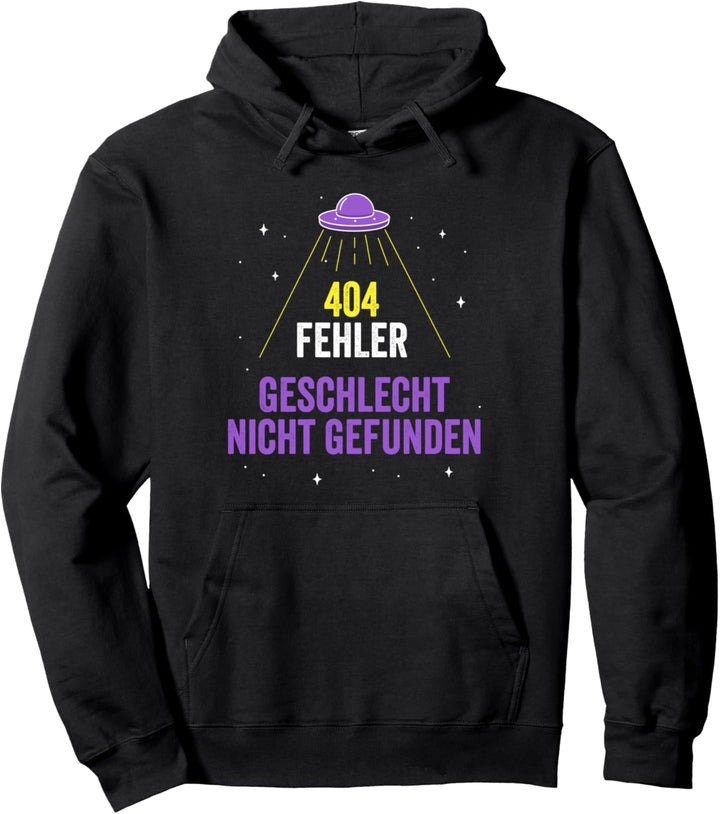Non-Binary Flag Nicht-Binär Geschlecht nicht gefunden LGBTQ Pullover Hoodie