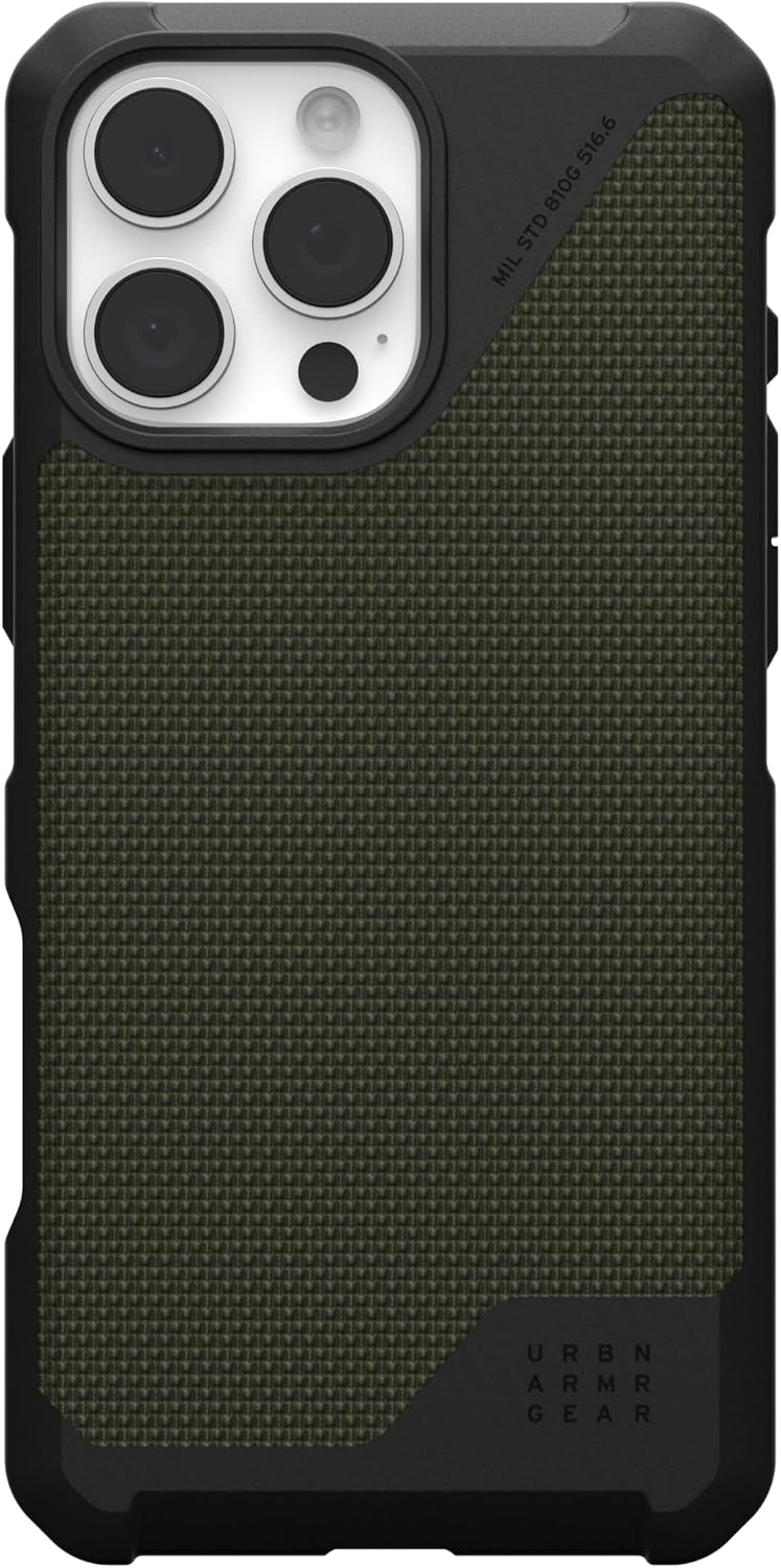 URBAN ARMOR GEAR Metropolis LT MS Case kompatibel mit Apple iPhone 16 Pro Max Hülle (Fallschutz nach