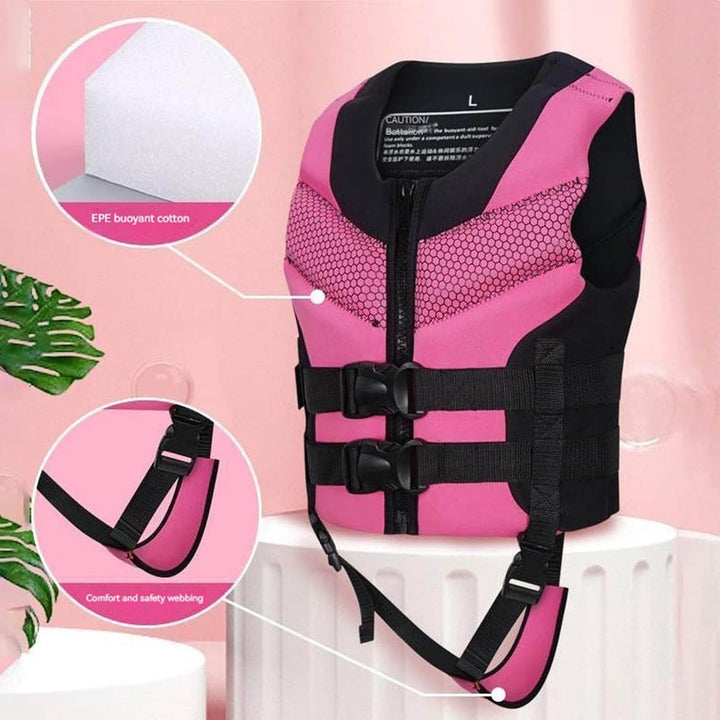 Kinder Mädchen Junge Schwimmlernweste, Schwimmhilfe Schwimmen Jacket für Kleinkinder mit Einstellbar