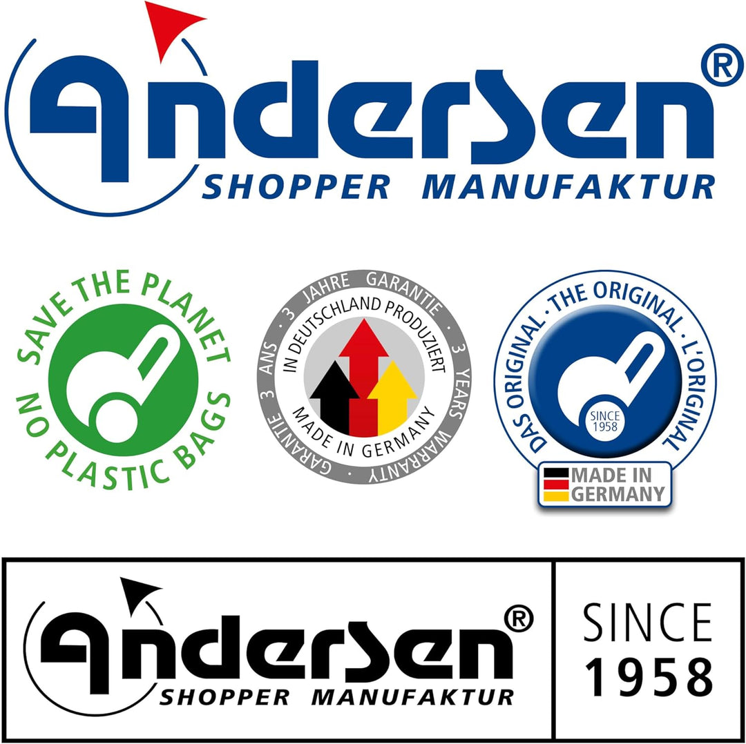 ANDERSEN Einkaufstrolley - Treppensteiger Scala Shopper Gese grün, Grün
