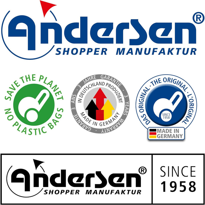 ANDERSEN Einkaufstrolley - Royal Sh. Plus Hydro 3.0 Petrol, Petrol