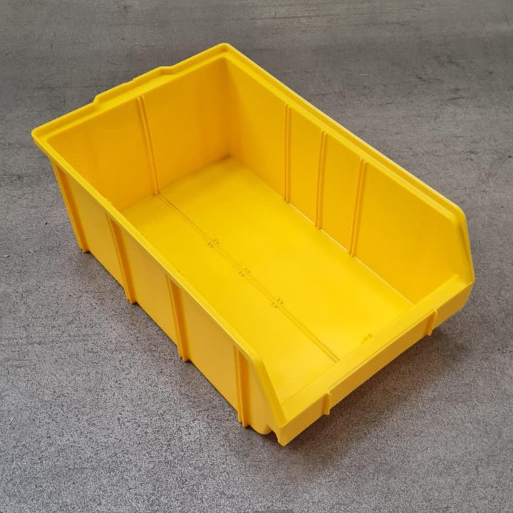 RODOPI 9er Set Stapelboxen, Grösse XL | Sichtlagerkästen 489x304x185mm | Robuste Lagerboxen für Werk