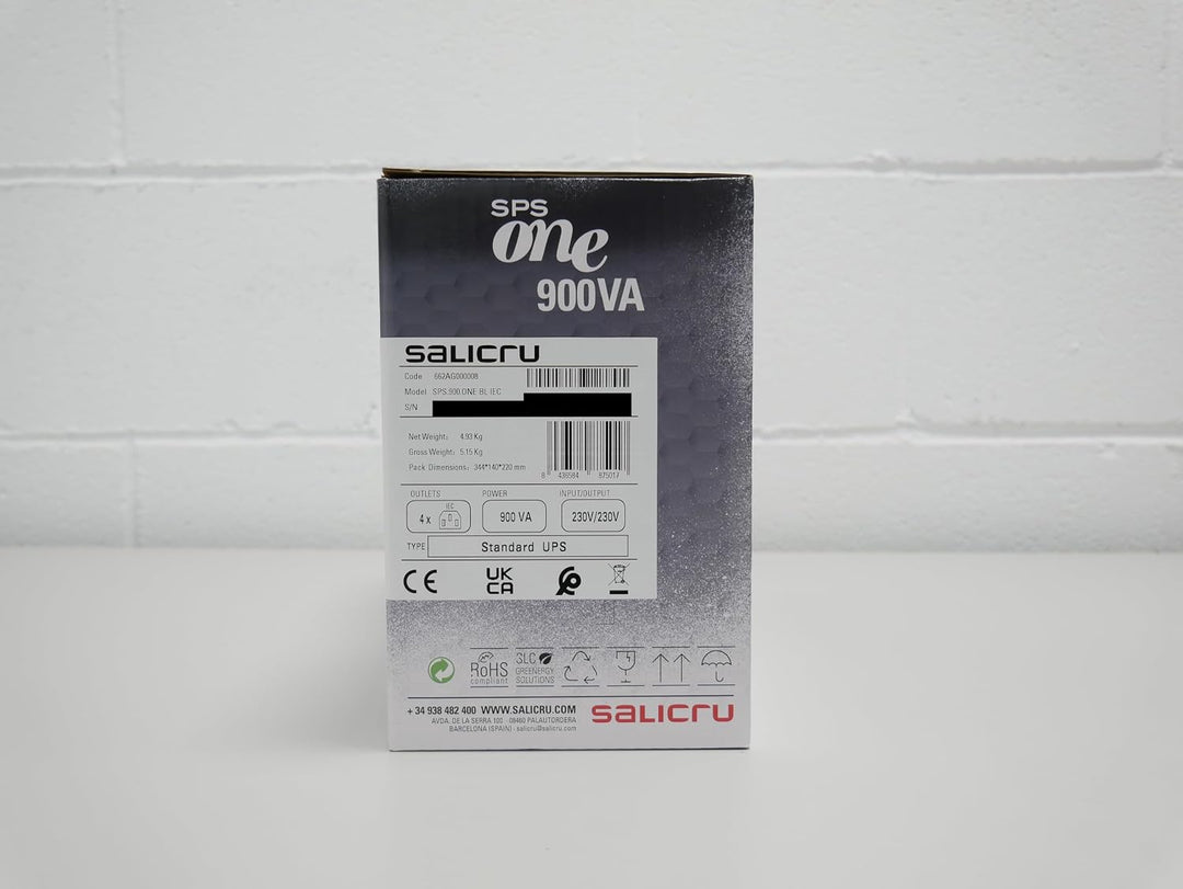 Salicru SPS 900 ONE BL IEC SAI 900VA 480W