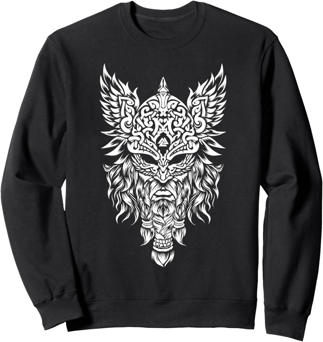 Odin der Allvater - Wotan Gott in Asgard - Wikinger Walhalla Sweatshirt