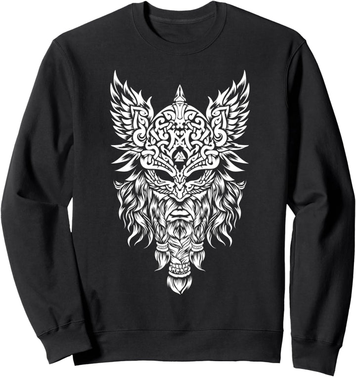 Odin der Allvater - Wotan Gott in Asgard - Wikinger Walhalla Sweatshirt