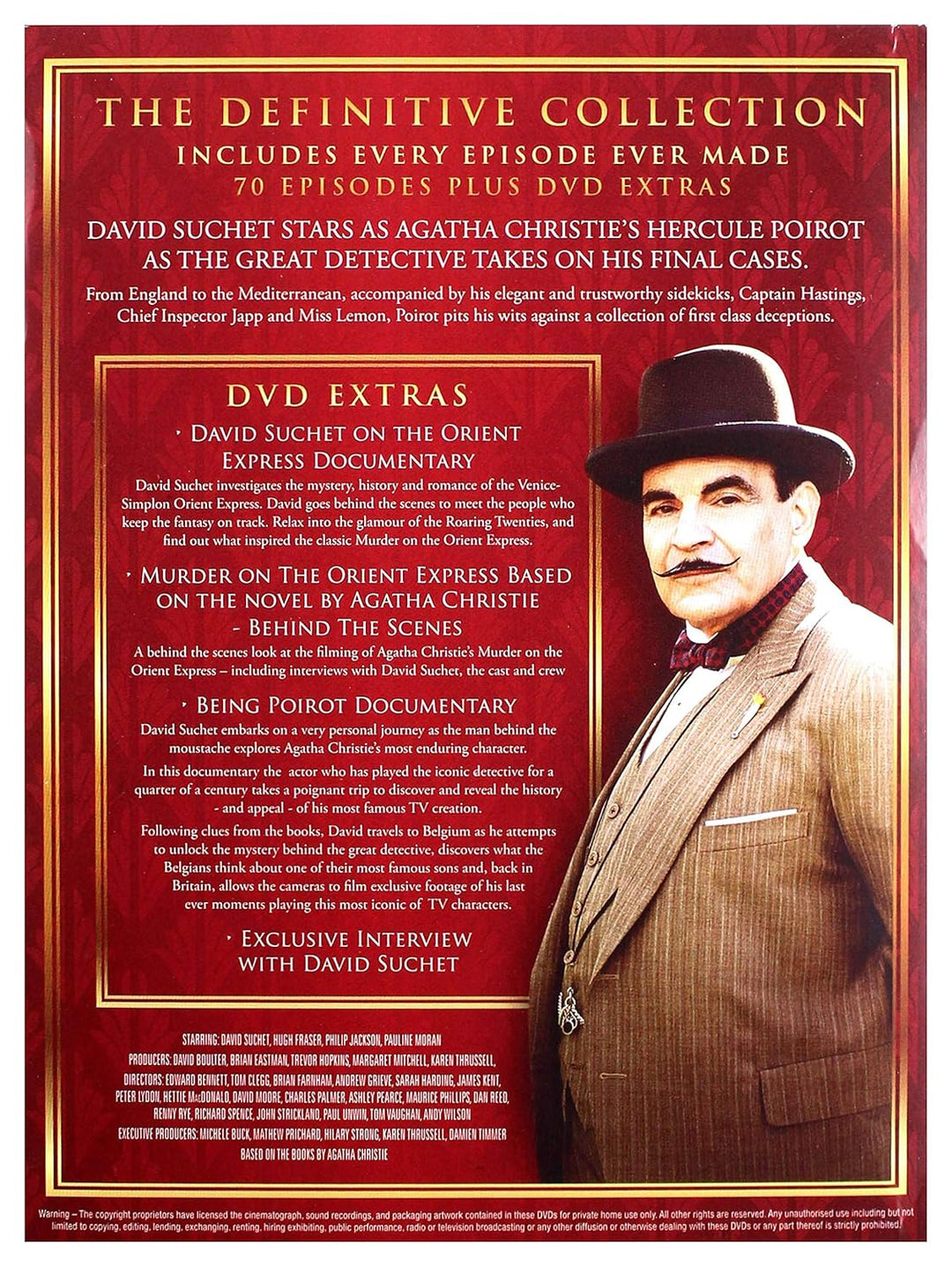 Agatha Christies Poirot - Series 1-13: The Definitive Collection [DVD], DVD