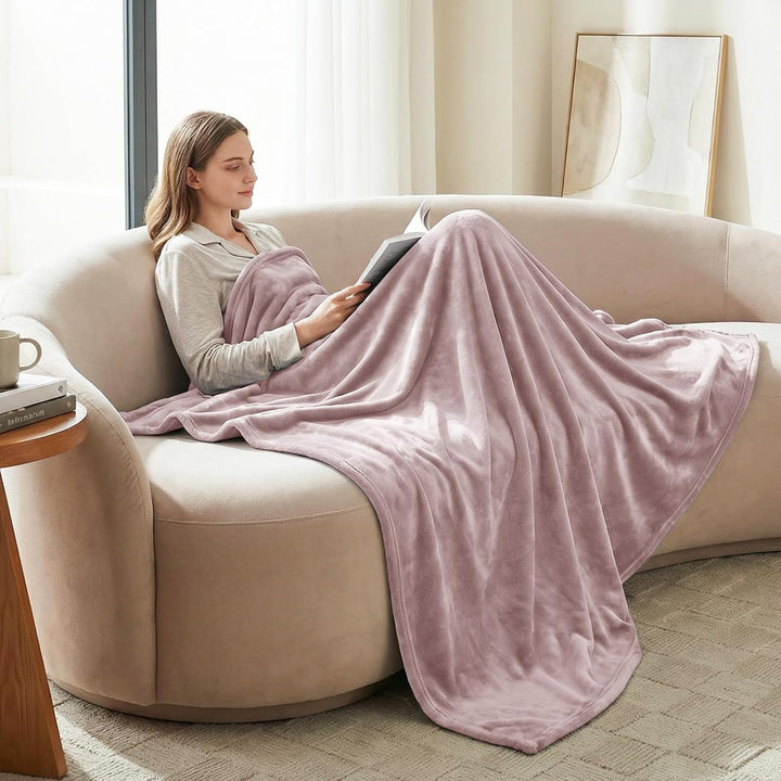 CozyLux Kuscheldecke Flauschig Decke 230x270 cm Staubrosa, 230x270 cm Staubrosa