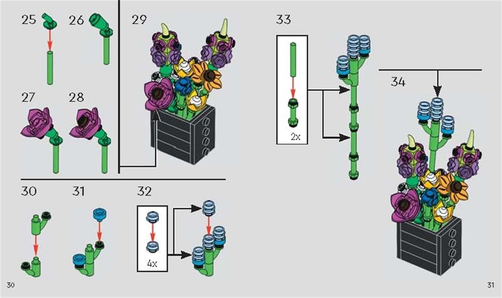 LEGO® Botanicals™: Tiny Wildflower Bouquet, Gebundenes Buch