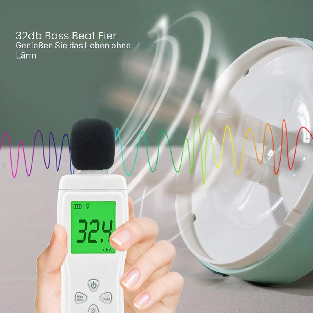 Alvinlite 900 ml Kleiner Stand-Eiermixer, elektrischer Schneebesen, Mini-Mixer-Schaumer perfekt für