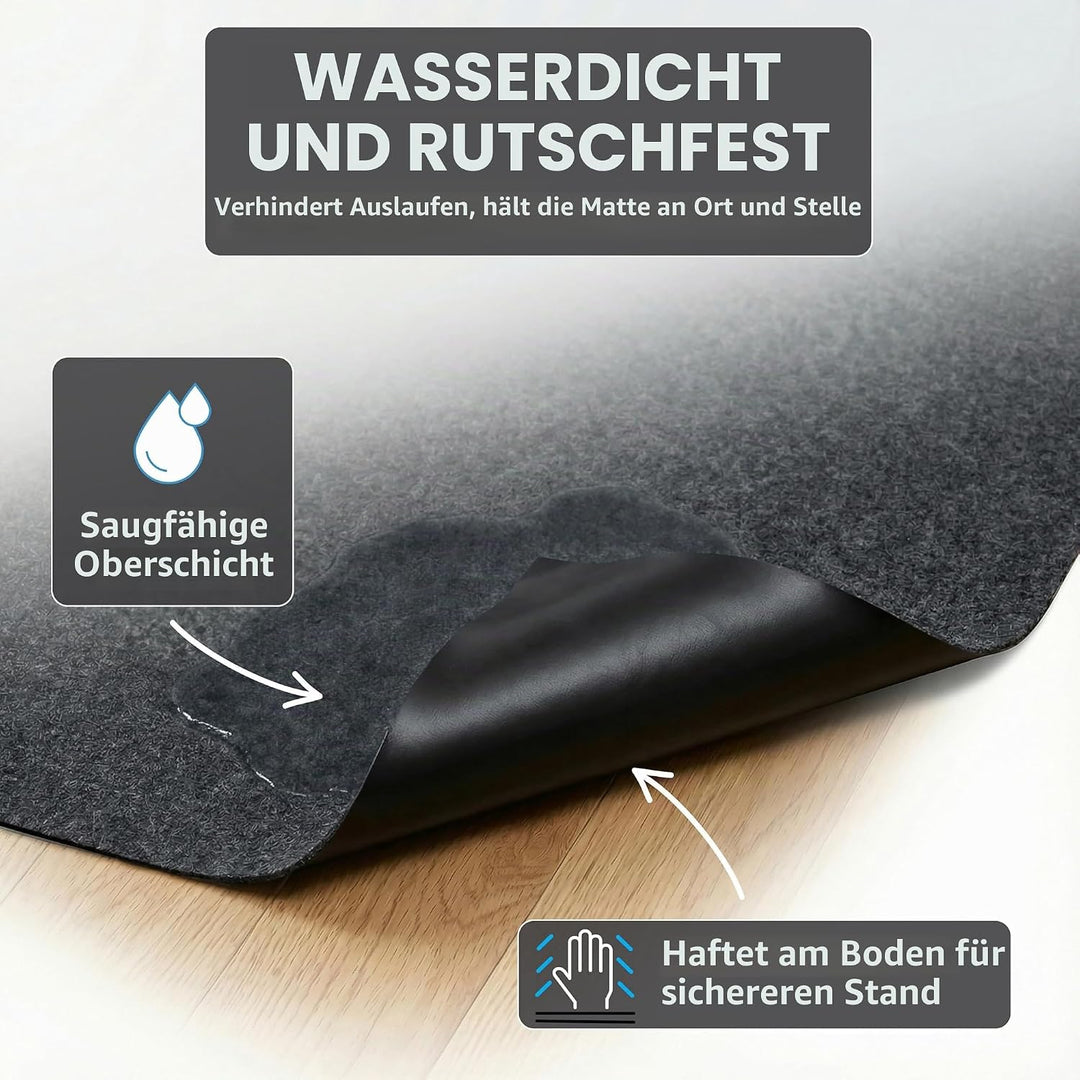 Drymate Laufgittermatte für Hunde, saugfähig, wasserdicht, rutschfest, maschinenwaschbar, Grösse XL