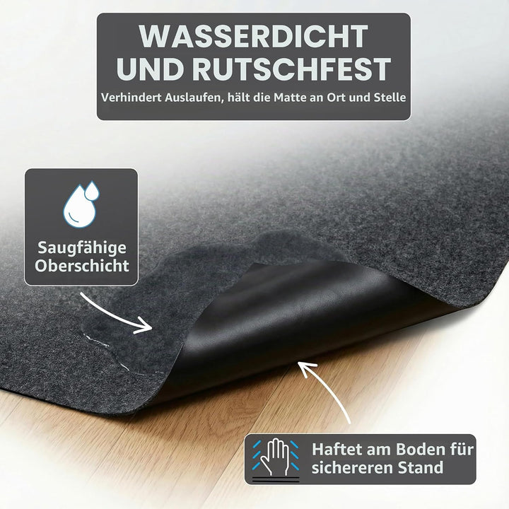 Drymate Laufgittermatte für Hunde, saugfähig, wasserdicht, rutschfest, maschinenwaschbar, Grösse XL