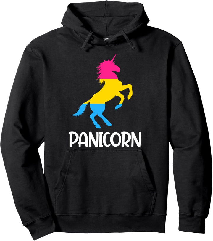 Panicorn Pansexual Pullover Hoodie