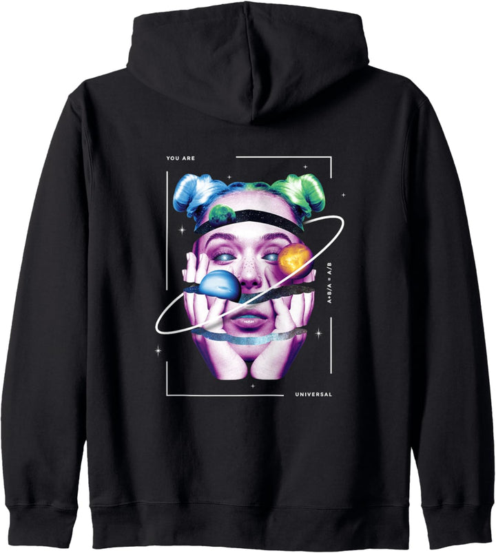 Ästhetischer Weirdcore Kapuzenjacke
