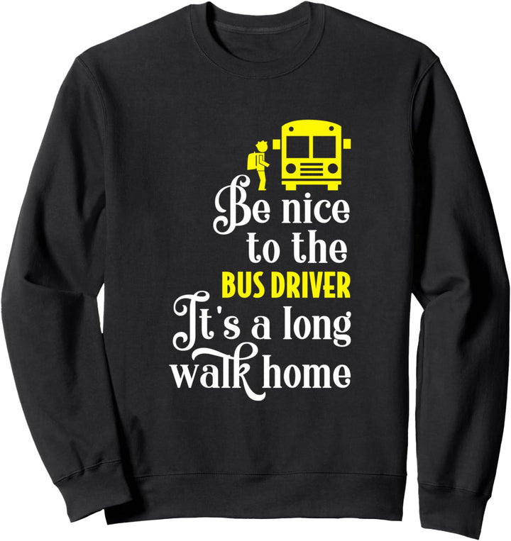 Lustiger Schulbusfahrer Sweatshirt