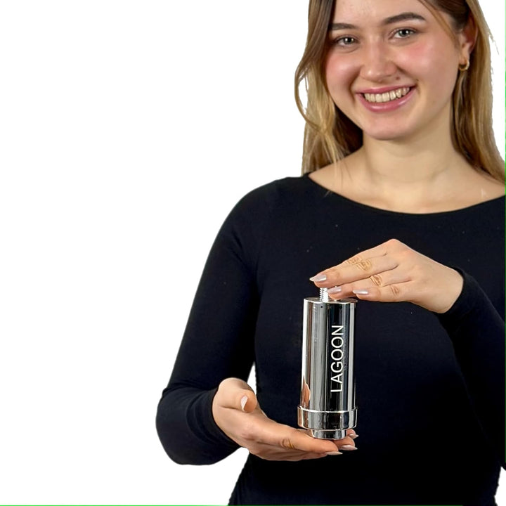Duschfilter zur Verbesserung des Duschwassers - Trinkwasserfilter (Set mit 2 Stück)