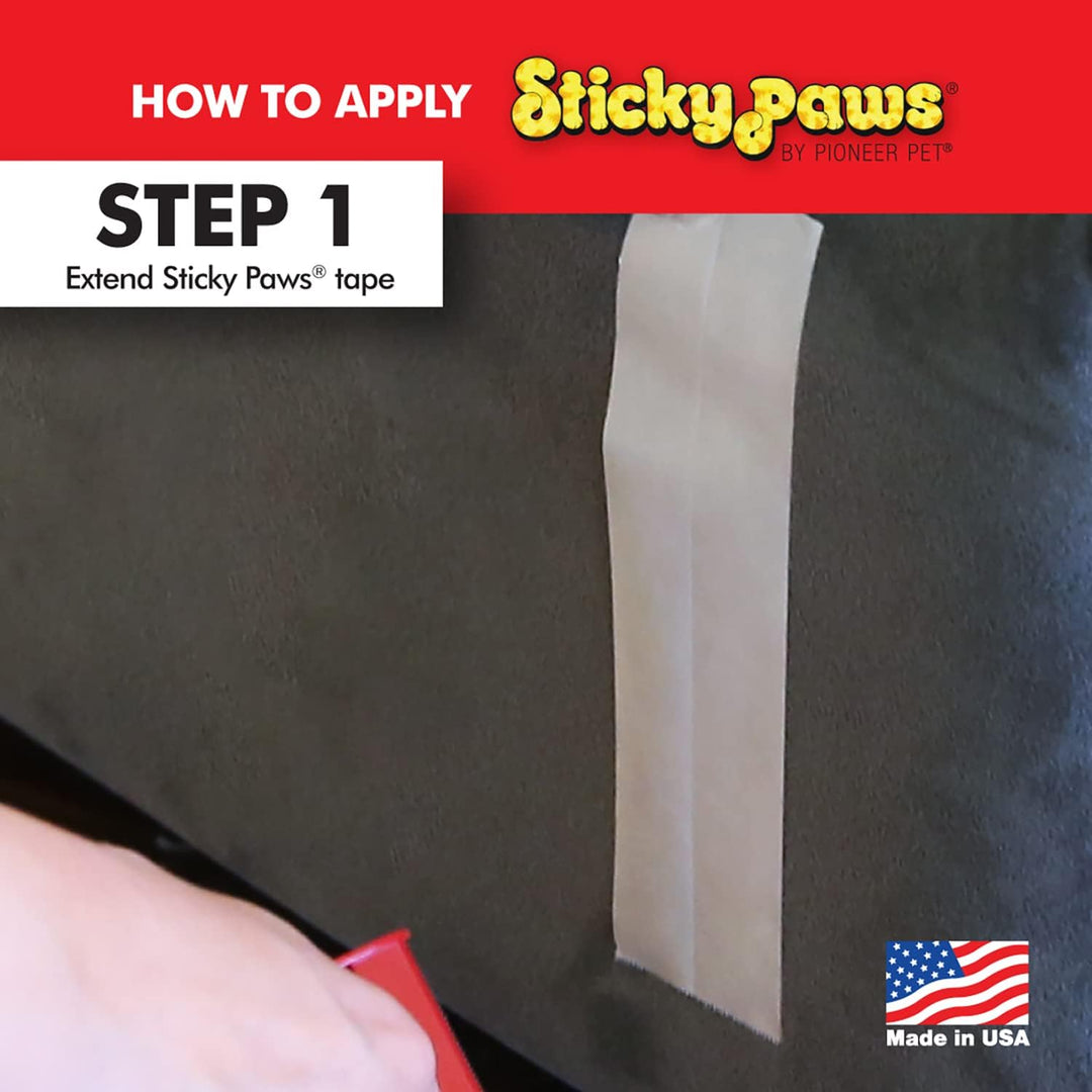 Sticky Paws Schutzklebeband für Möbel, Rolle 10 m
