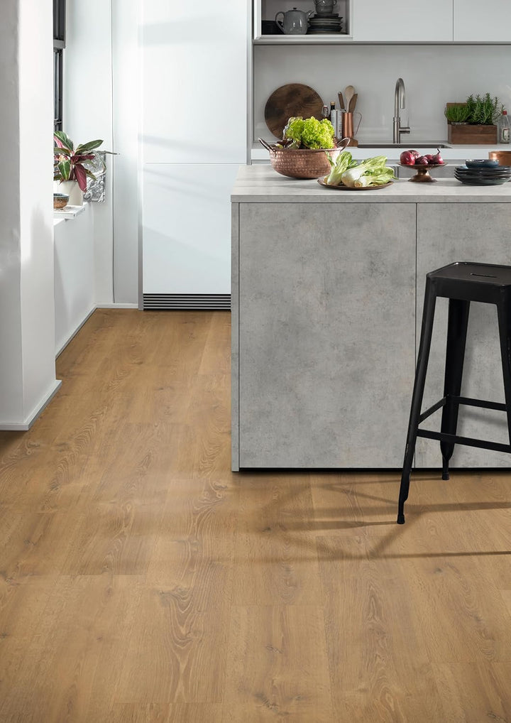 EGGER Aquadura+ Hybridboden EDF173 Waltham Eiche natur 1292x246x7,5mm (2,543m²) 2,543m² | Boden, 2,5