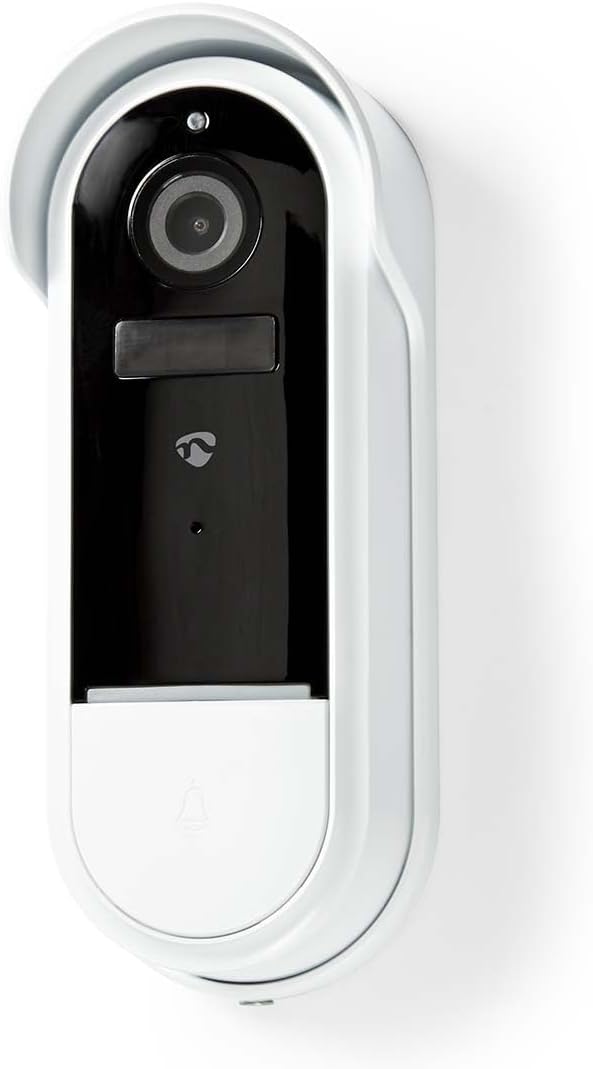 Nedis WIFICDP30WT Smartlife Video-Türsprechanlage | Wi-Fi | Batteriebetrieben/Trafo | Android™ / IOS