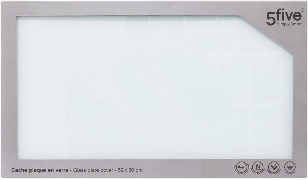 5five - abdeckplatte aus glas 52x32cm Modell C, Modell C