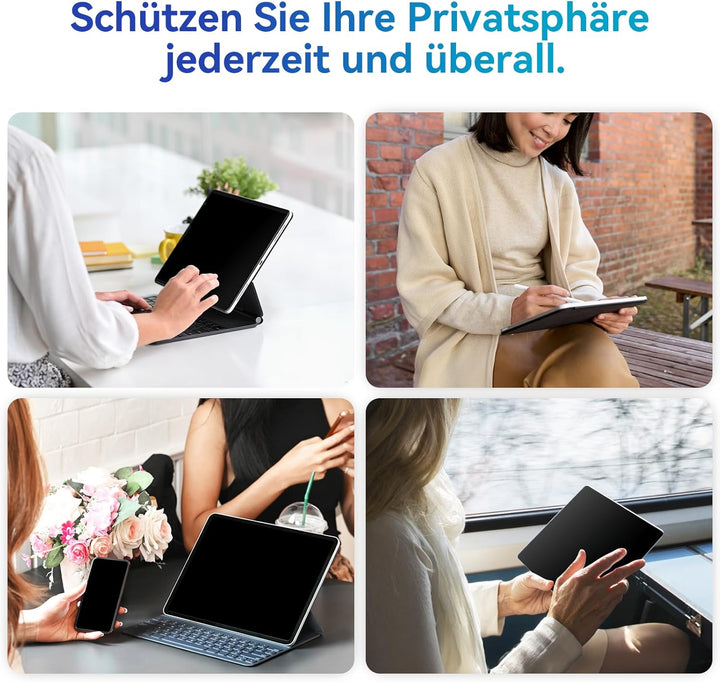 Magnetischer Blickschutzfilter Kompatibel Mit iPad 7./8./9.Generation(10.2Zoll,2019/2020/2021), Abne