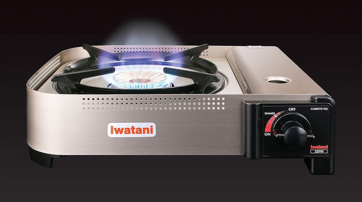 Iwatani 35FW Butanofen, mittelgross, metallisch