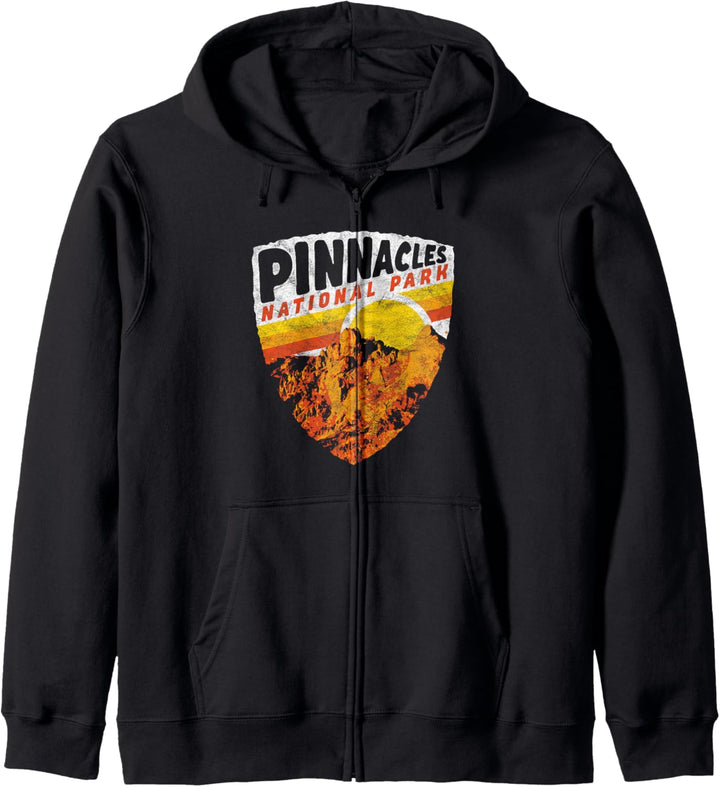 Vintage Pinnacles National Park Retro Kapuzenjacke
