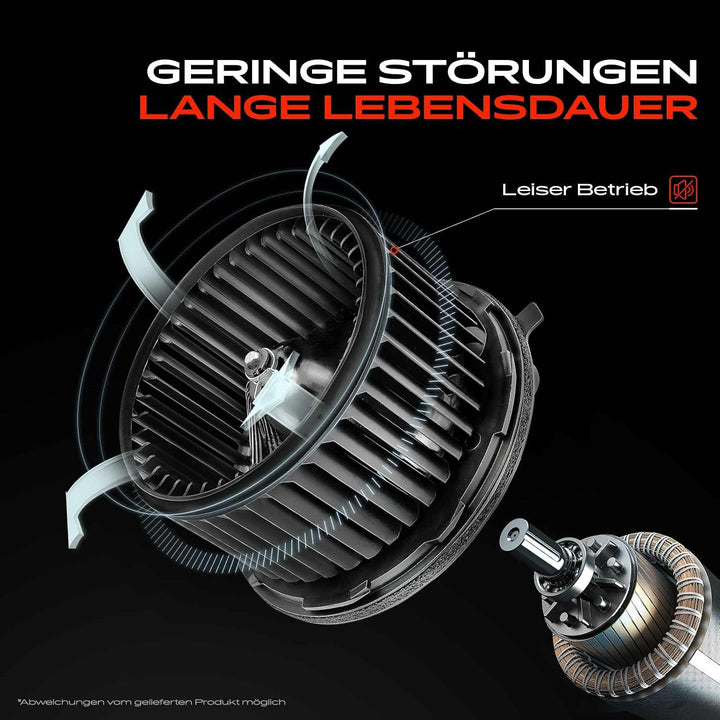 Frankberg 1x Gebläsemotor Innenraumgebläse Kompatibel mit C-Elysee DD 1.2L-1.6L 2012-2022 301 1.2L-1
