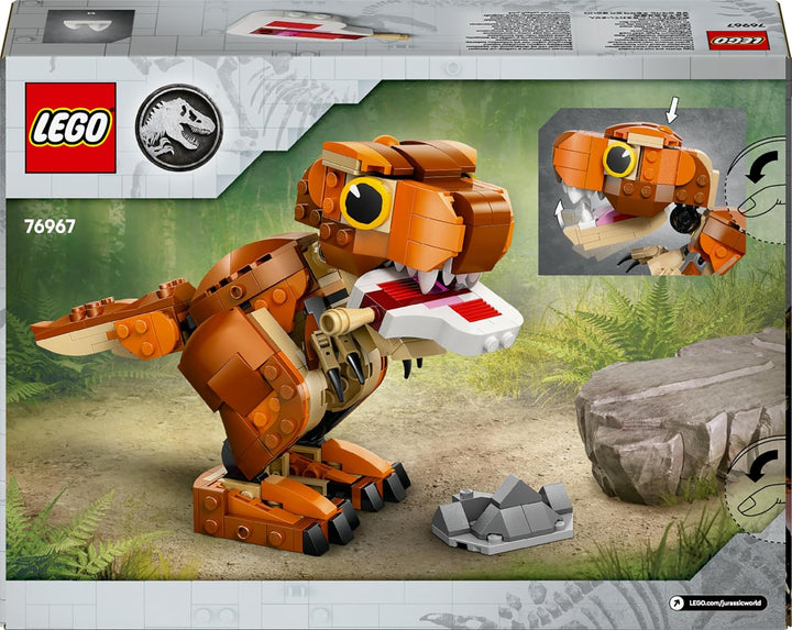 LEGO Jurassic World Little Eatie: T.Rex, Bauspielzeug für Jungen und Mädchen ab 7 Jahren, Bauset mit