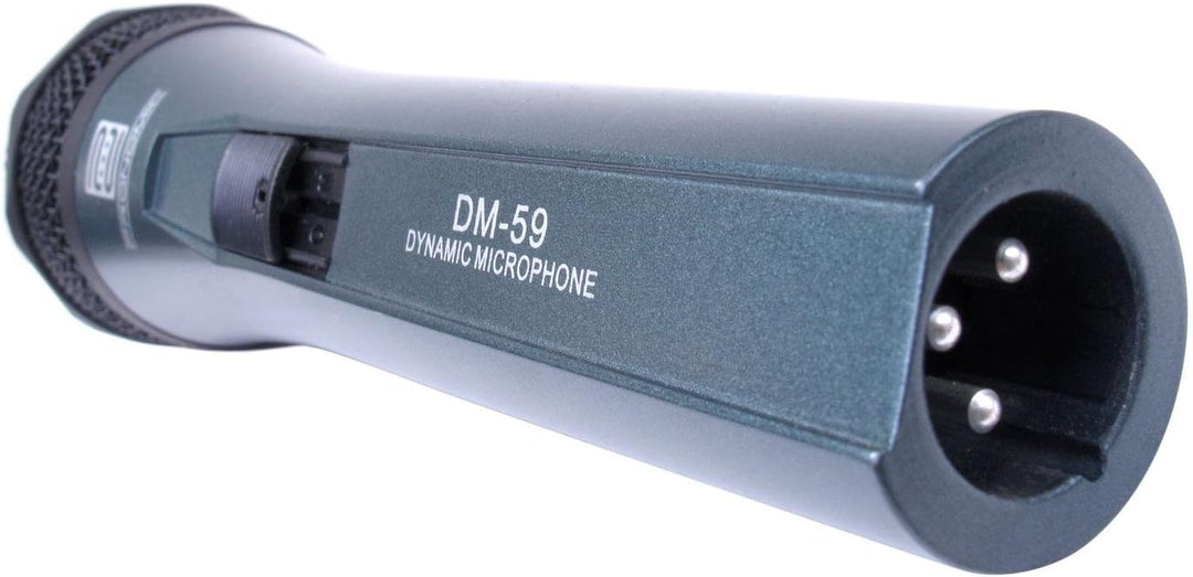 Pronomic DM-59 Mikrofon 3X Set inkl. Klemme, Koffer, Kabel
