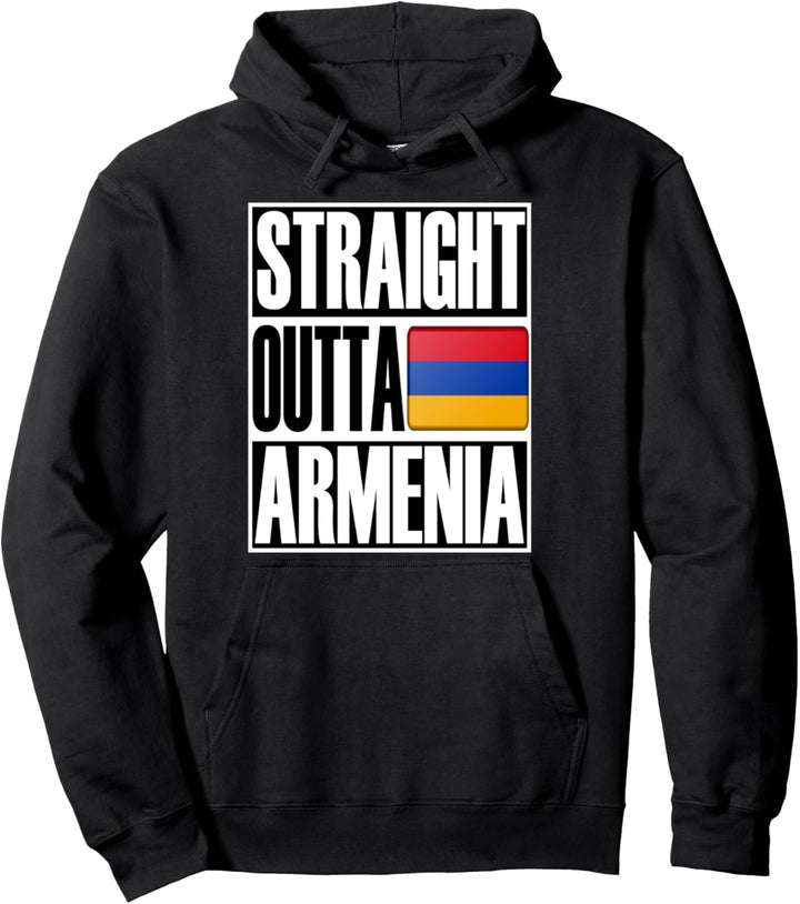 Flagcastle: Straight Outta Armenia Armenien Pullover Hoodie