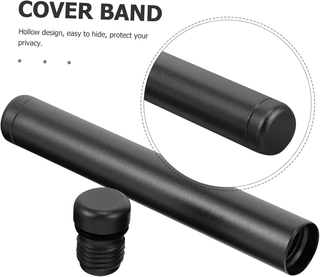 Aluminiumlegierung Versteckter Bargeldbehälter für Zuhause und Wohnheim Schwarz, Schwarz