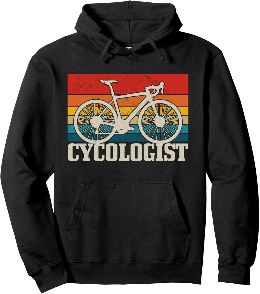 Rennrad Vintage Cycologist Lustig Rennradfahrer Geschenk Pullover Hoodie
