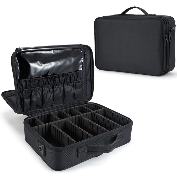 Joligrace Grosse Kosmetiktasche Schminktasche Reise Make up Tasche Kosmetikbeutel Make up Organizer