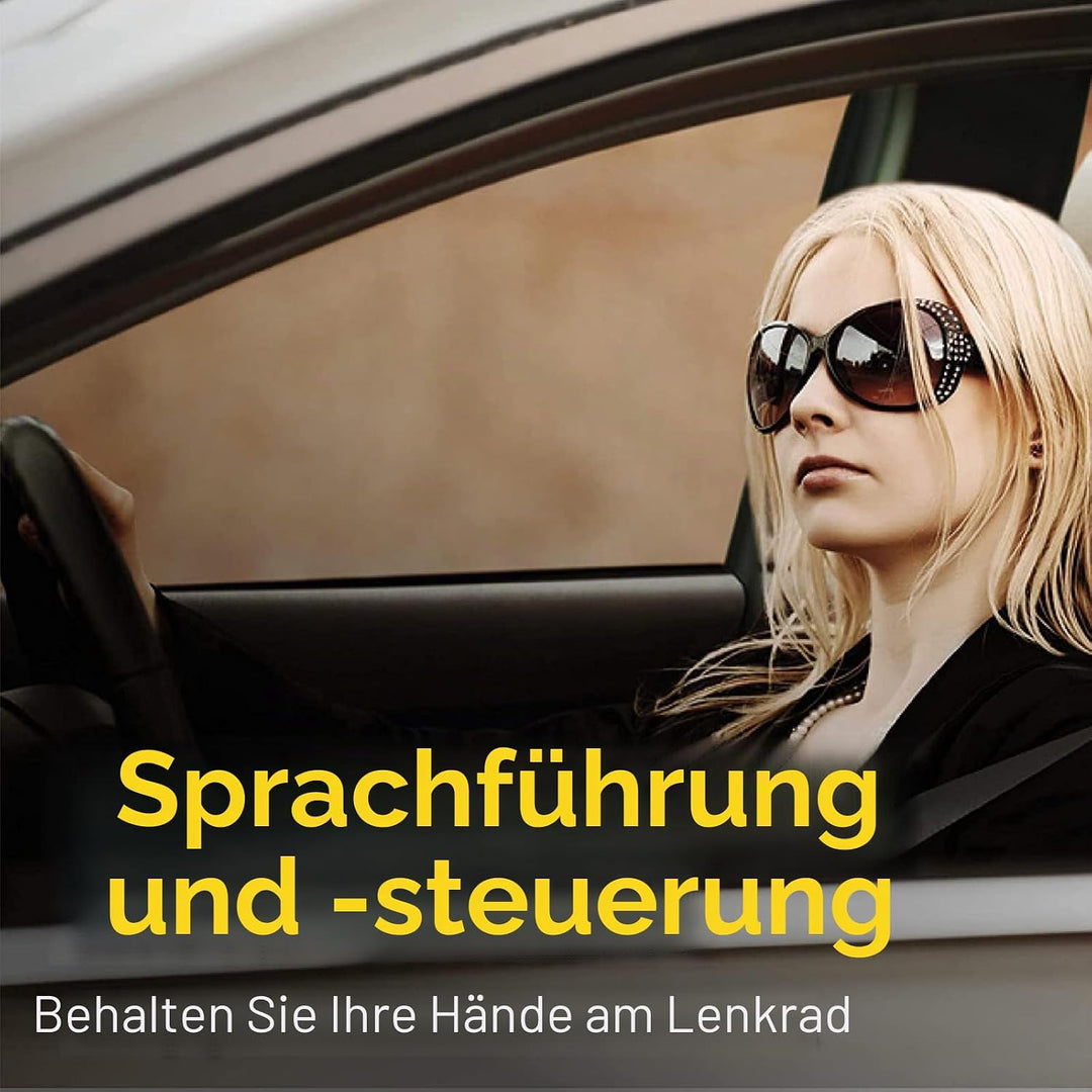 Bluetooth KFZ Freisprecheinrichtung, Bluetooth 5.0 In Car Speakerphone Handsfree Car Kit mit Geräusc
