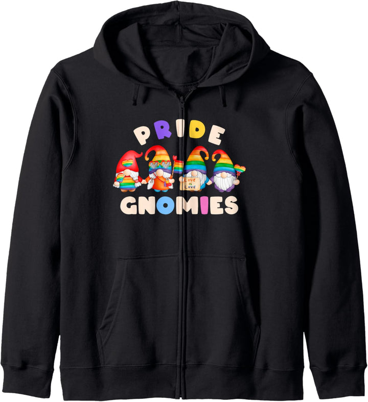 Pride Gnomies, LGBT Stolz, Regenbogenfarben Kapuzenjacke