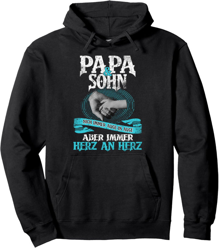 Mama Familie 2021 Lustig Bester Dad der Welt Papa und Sohn Pullover Hoodie