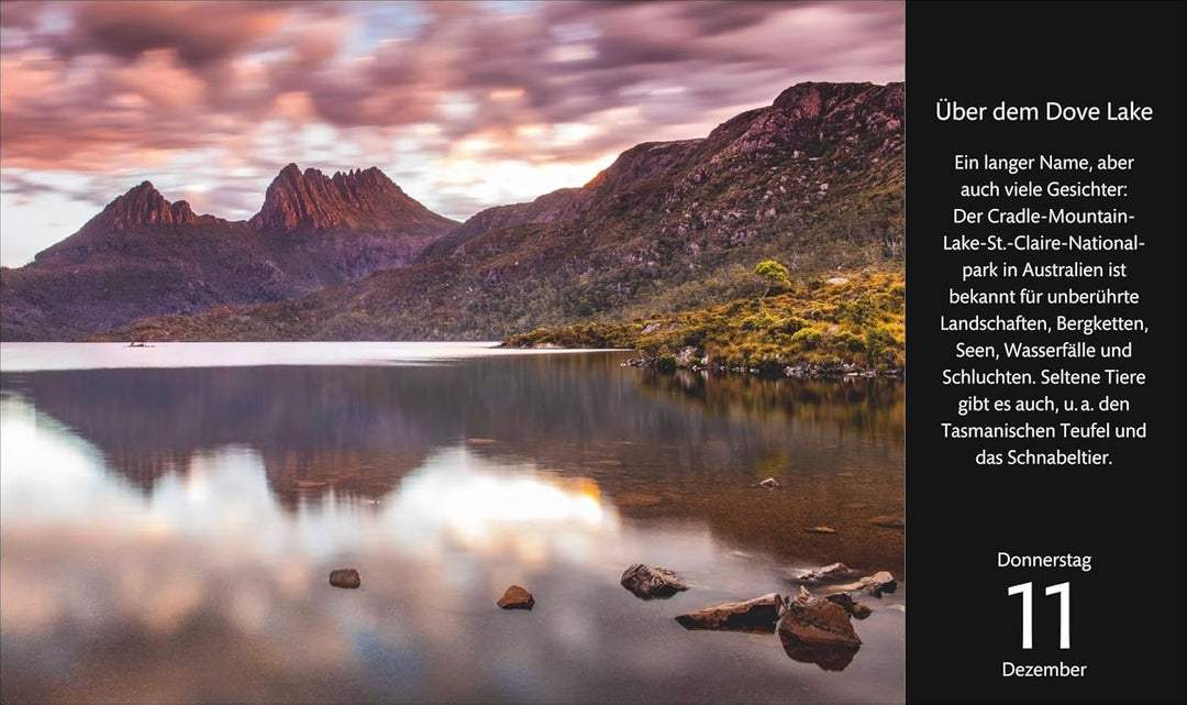 Eine Reise um die Welt Premiumkalender 2025 - 365 faszinierende Fotografien: Tages-Tischkalender zum