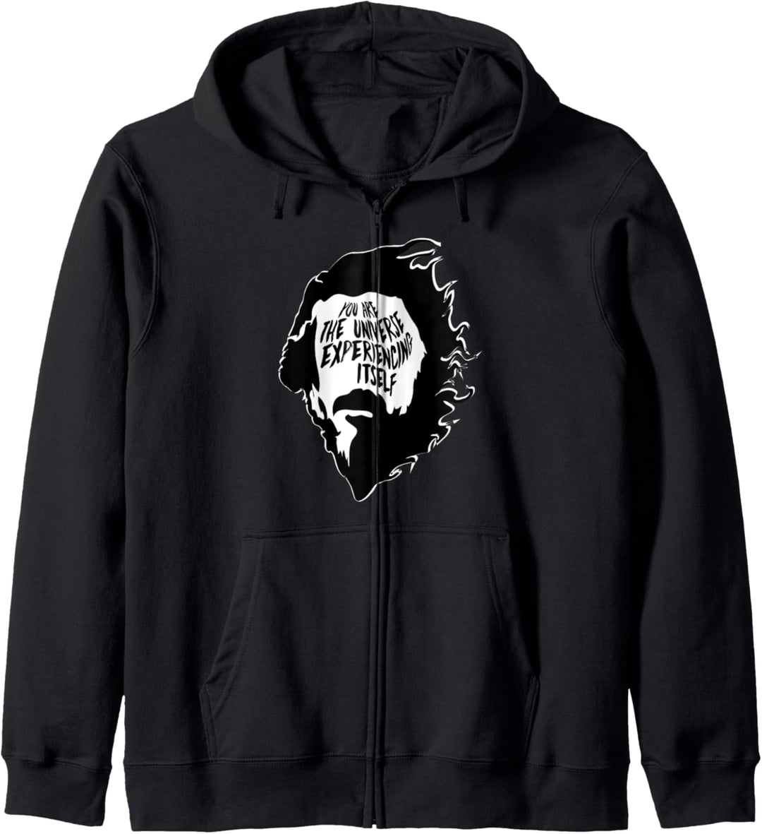 Alan Watts You Are The Universe Experiencing Itself Kapuzenjacke