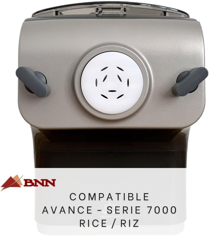 BNN - Avance/Serie 7000 – Reis länge 9mm ASRICE09 – Pasta Disc kompatibel mit Philips Pasta Maker Av