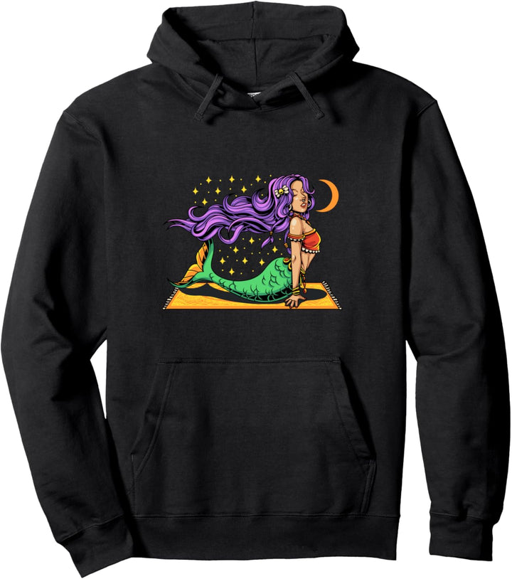 Zigeunerin Mama Meerjungfrau Yoga Pullover Hoodie