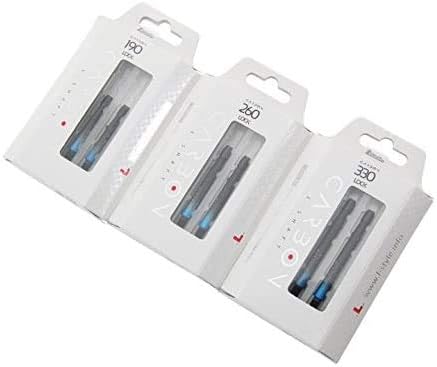 L-Style L-Shaft Carbon Two-Tone 190-260 - 330 von Thor-Sports pink - blau - lila - rot - Silber/Made