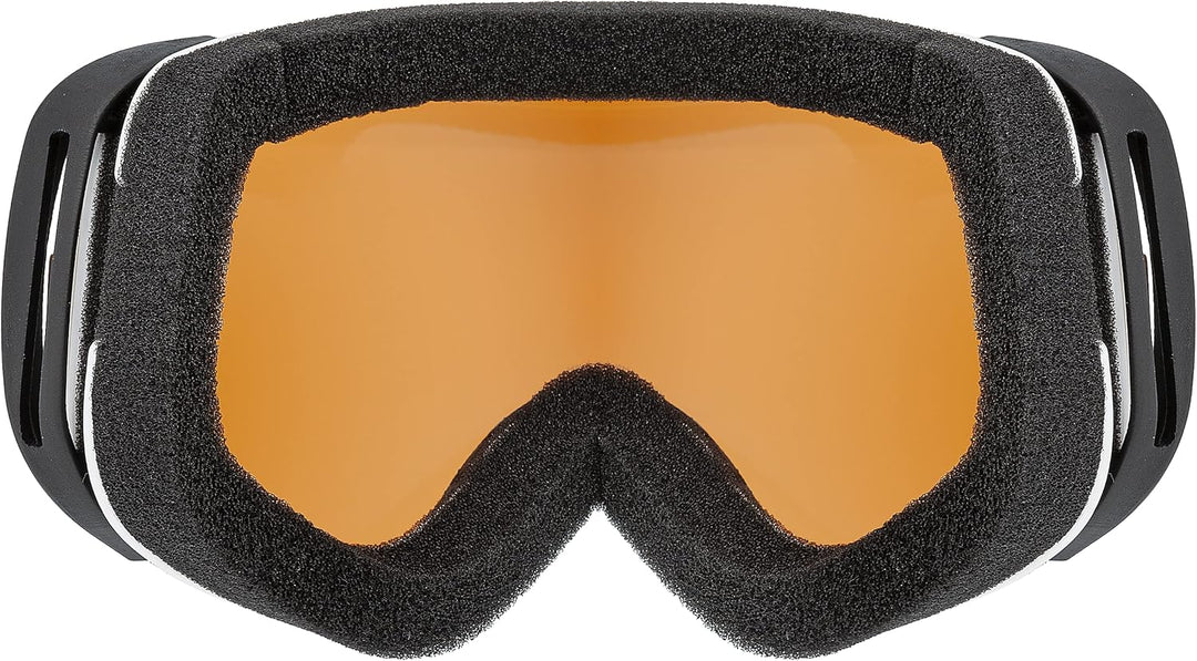 Uvex Unisex Jugend Scribble Lg Skibrille (1er Pack) Einheitsgrösse white/lasergold-clear Single, Ein