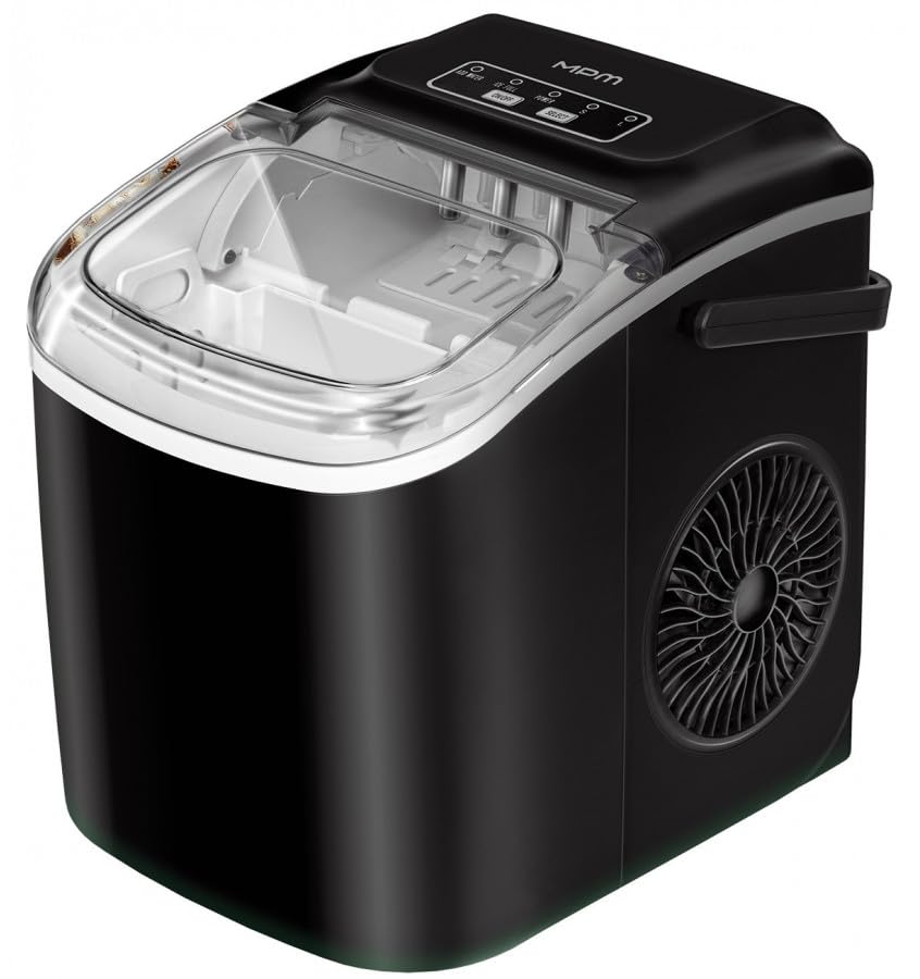 MPM Eiswürfelmaschine, 12 kg/24 h, 2 Grössen, Selbstreinigung MKD-105