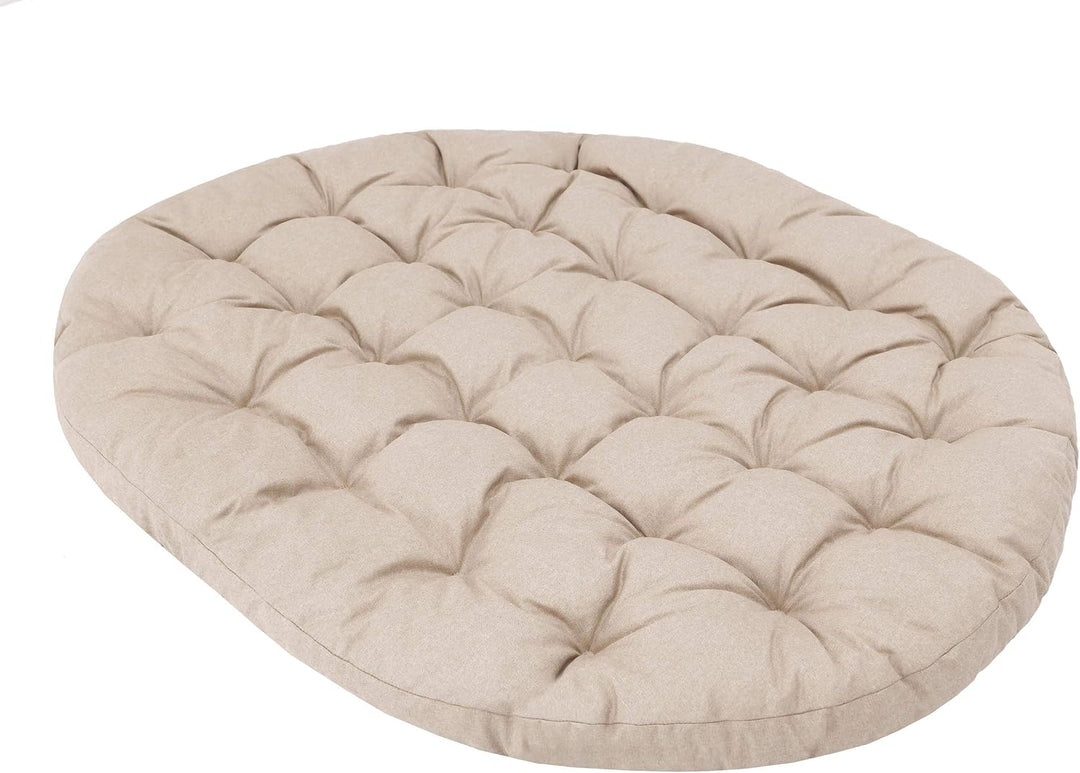Hängesessel Kissen, Polster, Auflage für Polyrattan &amp; Rattan Hängeschaukel, Sitzauflage für Hängekor