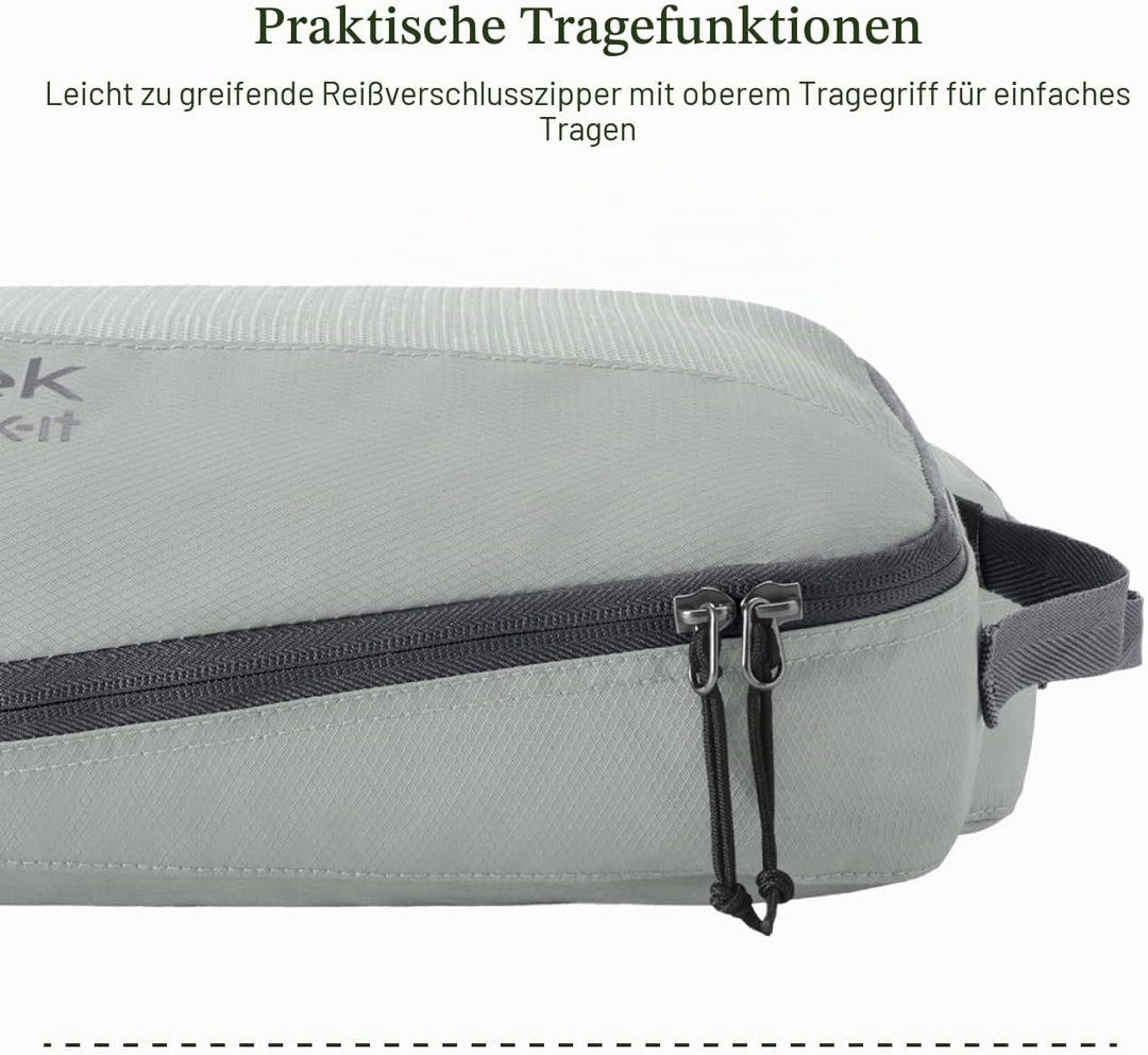 Eagle Creek Pack-It Reveal Packwürfel Set XS/S/M I 3er Set mit Mesh-Sichtfenster I Für Kofferorganis