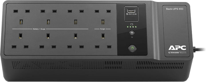 APC by Schneider Electric Back-UPS ES - BE650G2-UK - Unterbrechungsfreie Stromversorgung 650VA (8 Au